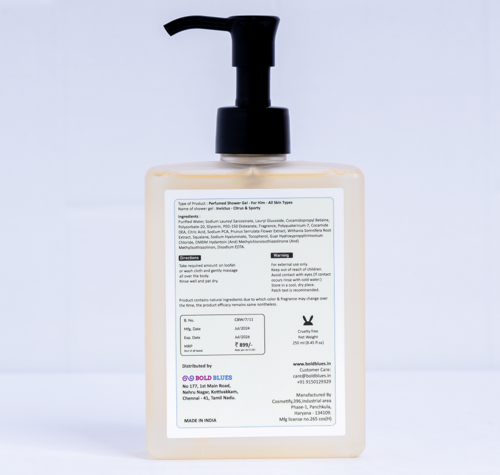 Invictus Perfumed Shower Gel