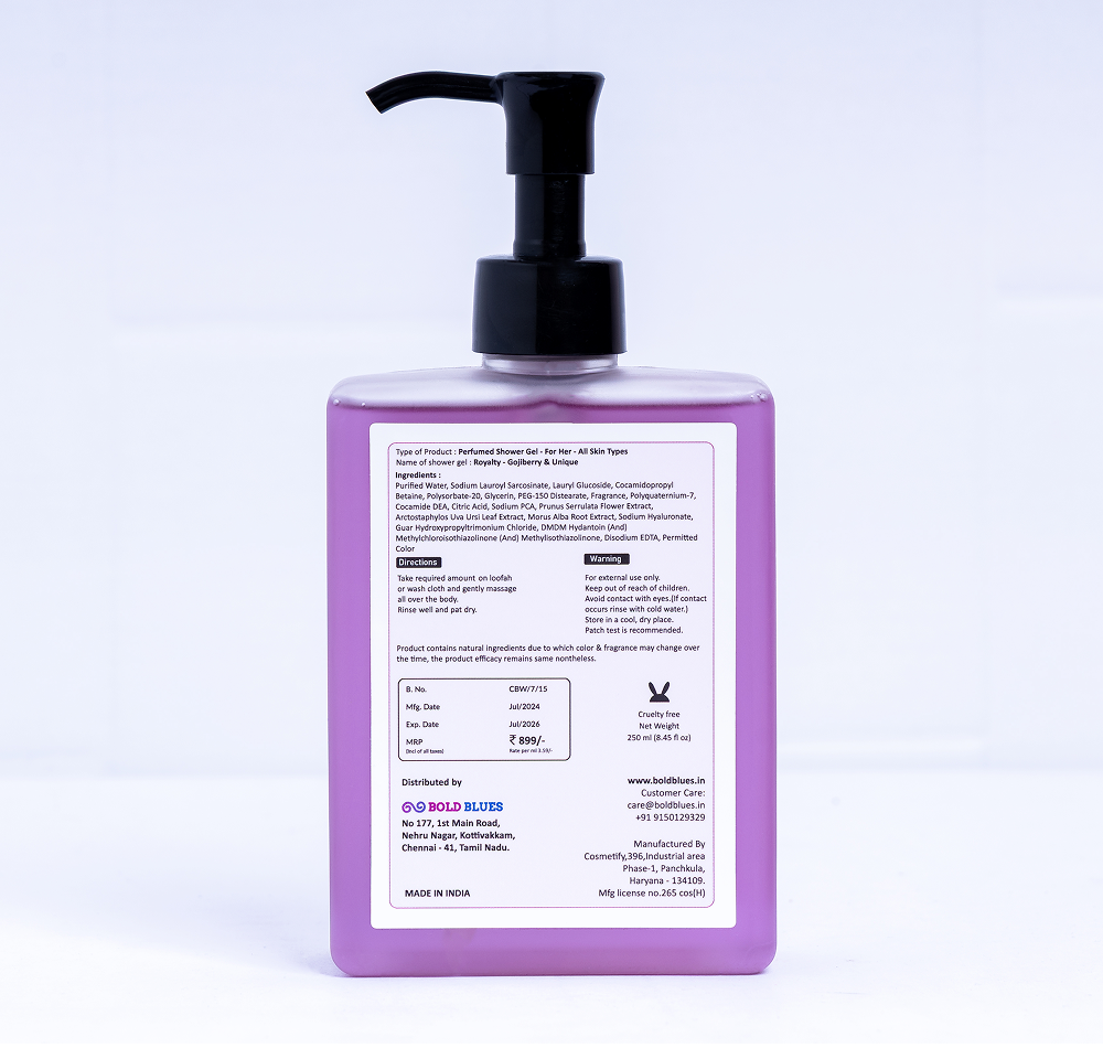 Royalty Perfumed Shower Gel