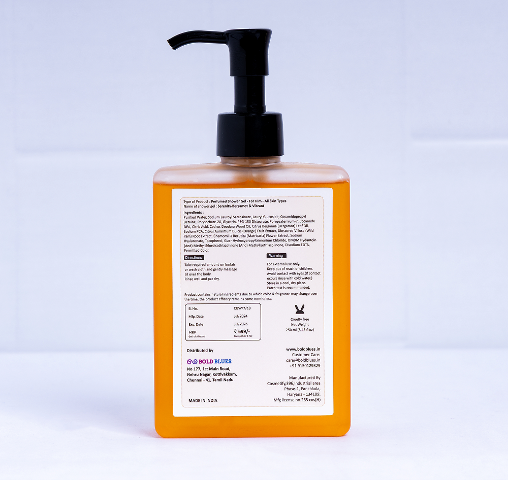 Serenity Perfumed Shower Gel